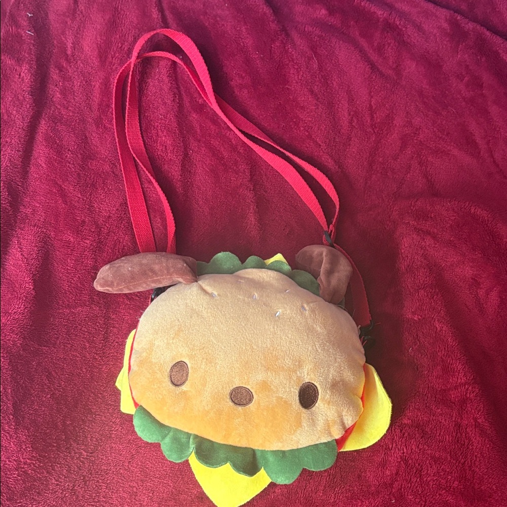 pochacco hamburger purse
